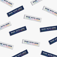 Made With Love & Swear Words Woven Labels // Kylie + the Machine