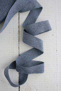 2.5" Bias Quilt Binding // Chambray Indigo