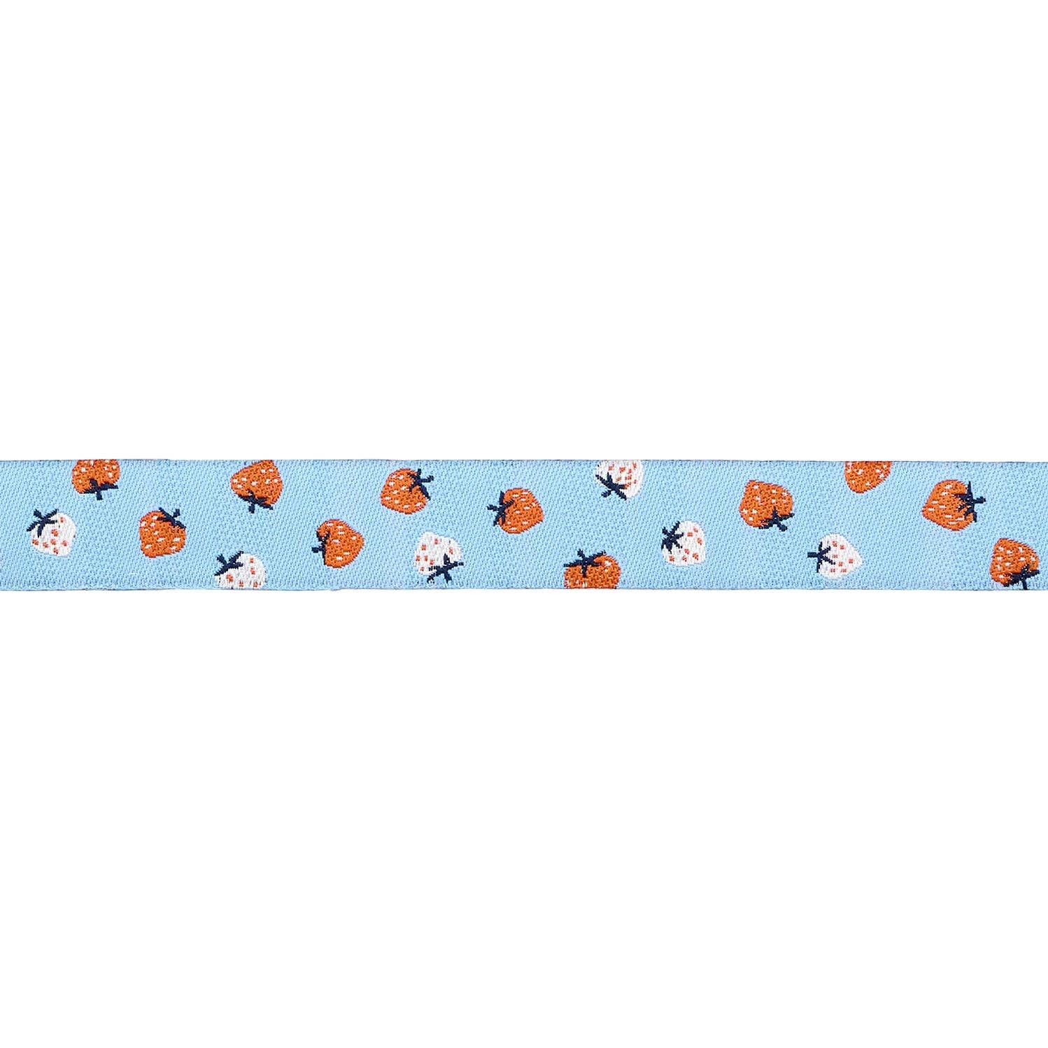 5/8" Strawberry Toss in Kim Blue // Kimberly Kight