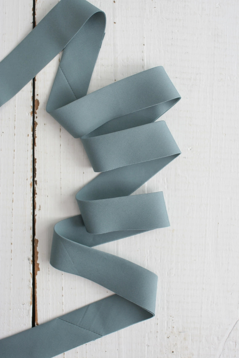 2.5" Bias Quilt Binding // Northern Waters Solid // Bessie Pearl