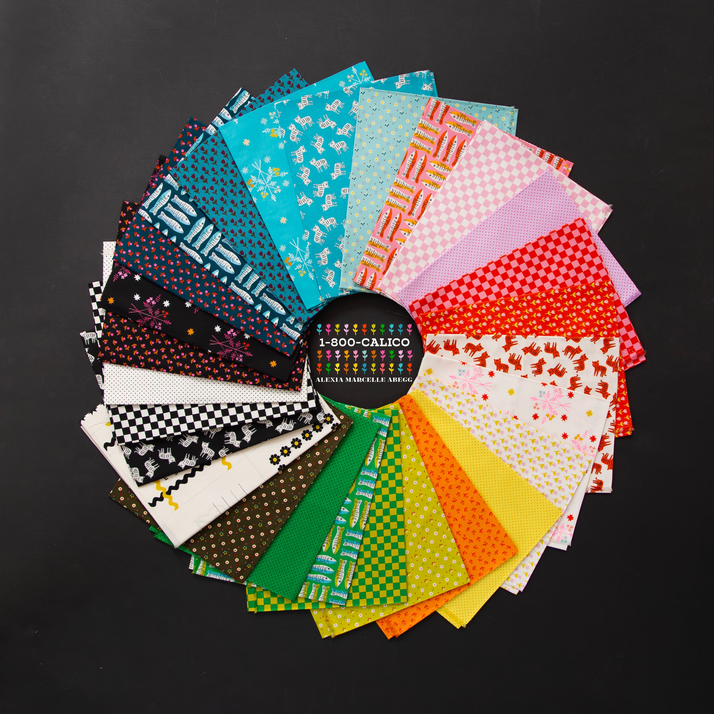 PRE-ORDER 1-800 Calico Full Collection Bundle // Alexia Abegg