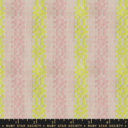 PRE-ORDER LoFi Loom Wovens // Bitmap - Soft Pink // Rashida Coleman-Hale