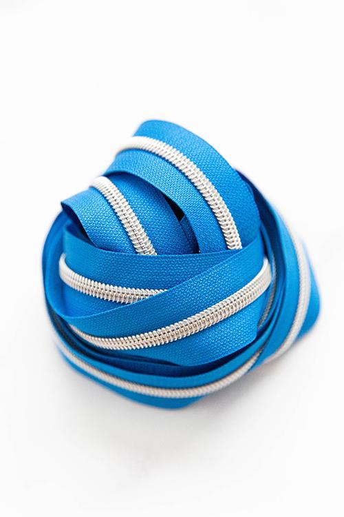 Zipper Tape #5 3yd // Blueberry Burst // Knot and Thread