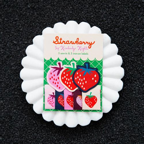 Strawberry Classic Labels // Kimberly Kight