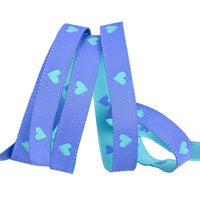 3/8" Hearts in Turquoise // Melody Miller