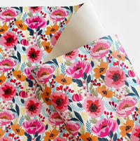 Poppy Punch Vinyl | 18" x 54" Roll