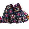 7/8" Catnap - Granny Square in Black Ribbon // Alexia Abegg // Renaissance Ribbons