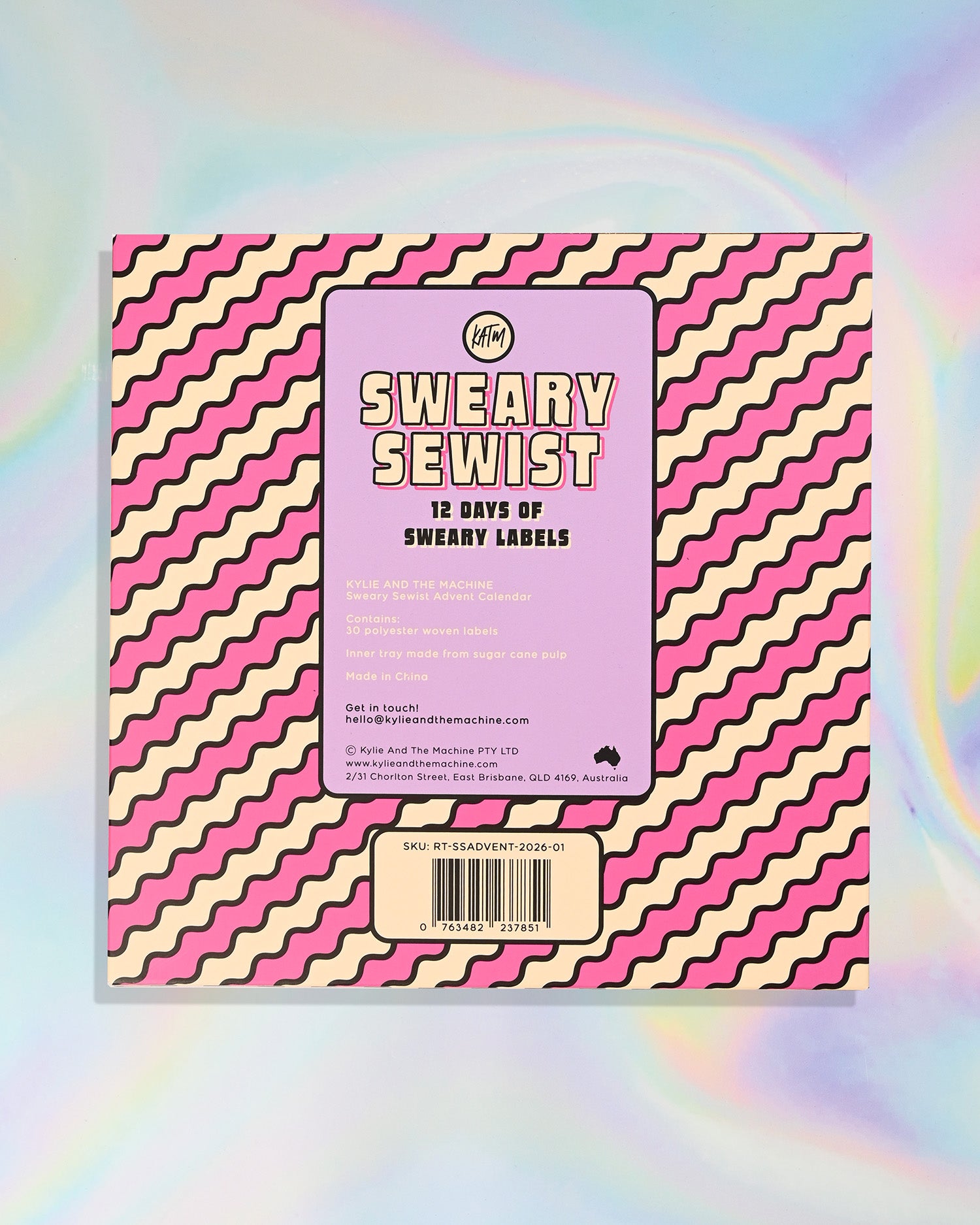 2026 Sweary Sewist Advent Calendar // Kylie & the Machine
