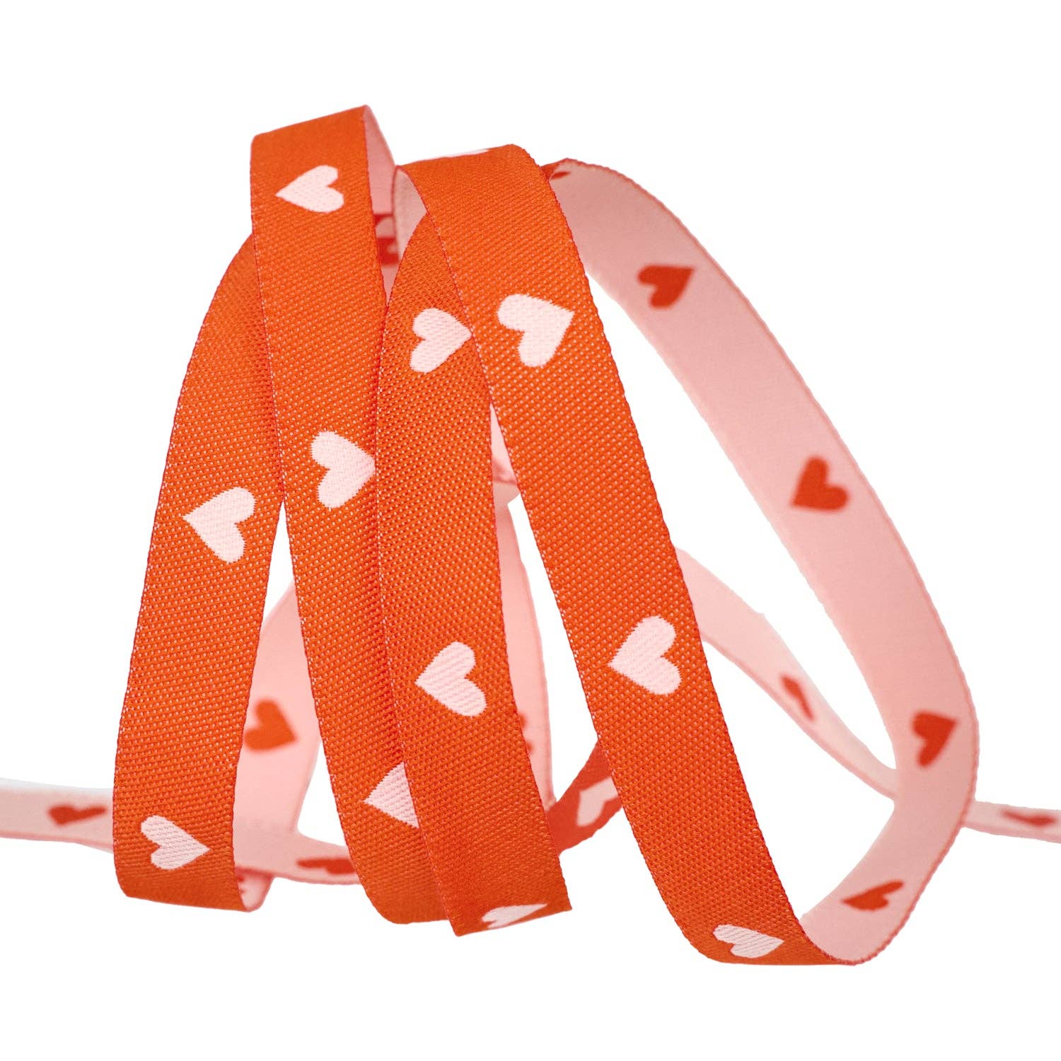 3/8" Hearts in Red // Melody Miller