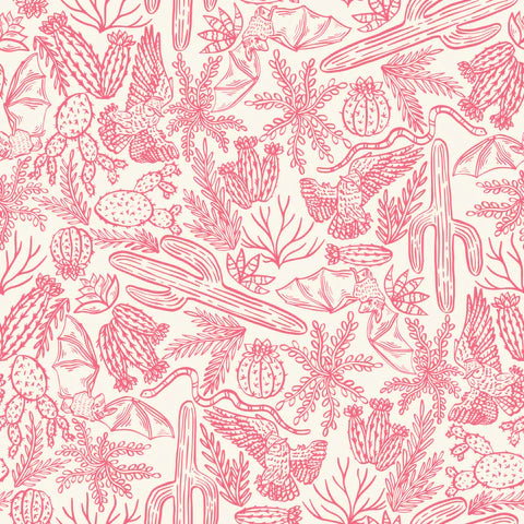 Desert Dance // Flora & Fauna - Pink // Jillian Nichole