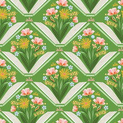 Bookworm // Stories Bloom - Green // Jayme Marie Designs