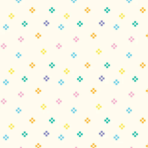 High in the Sky // Cosmic Confetti - Ivory // Elizabeth Olwen