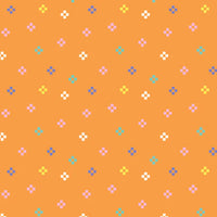 High in the Sky // Cosmic Confetti - Orange // Elizabeth Olwen
