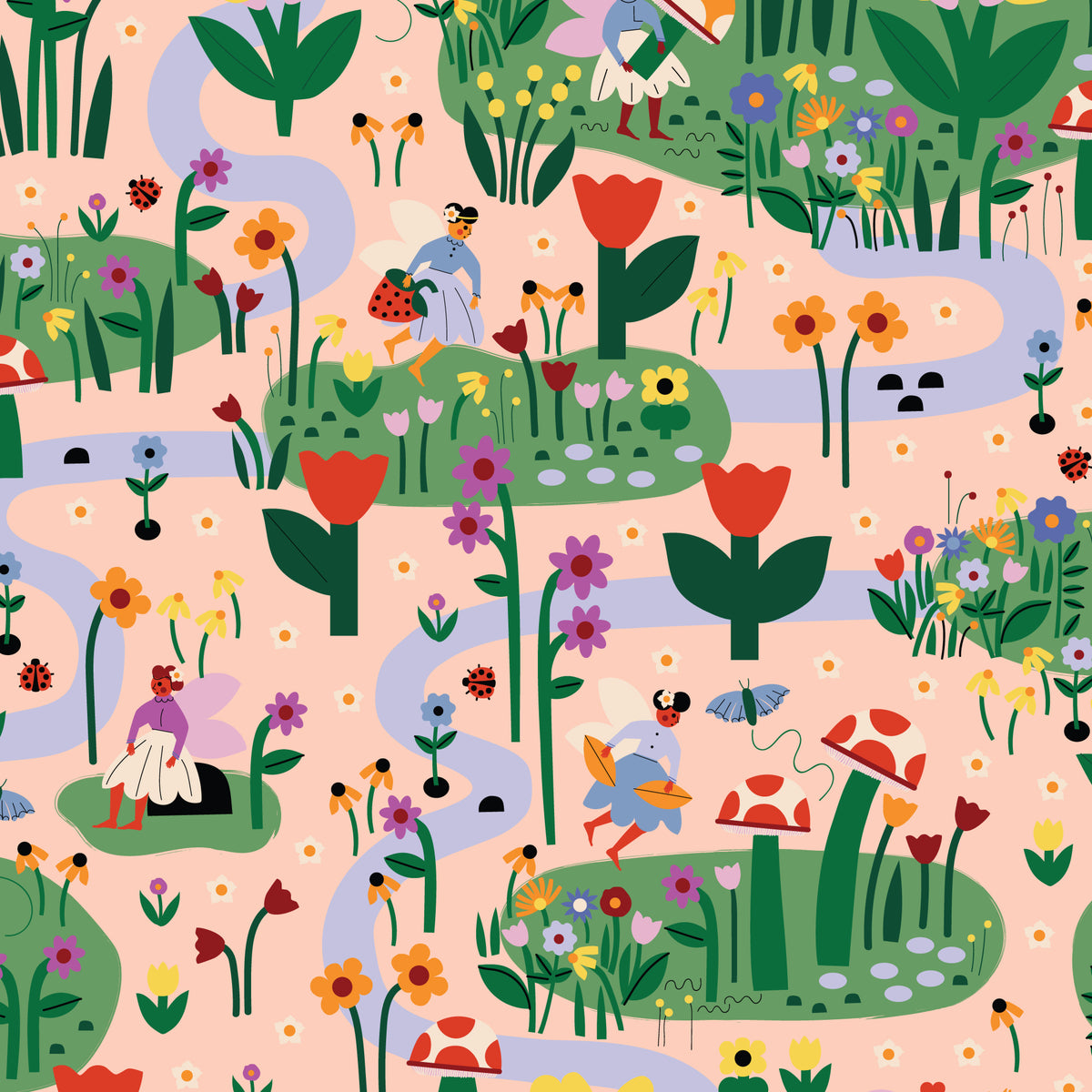 PRE-ORDER A Tulip Story // Fairy Daydreams - Peach // Leah Duncan