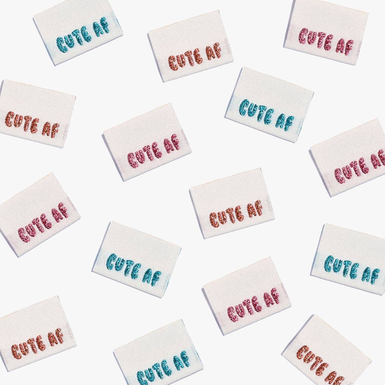 Cute AF! Woven Labels // Kylie + the Machine
