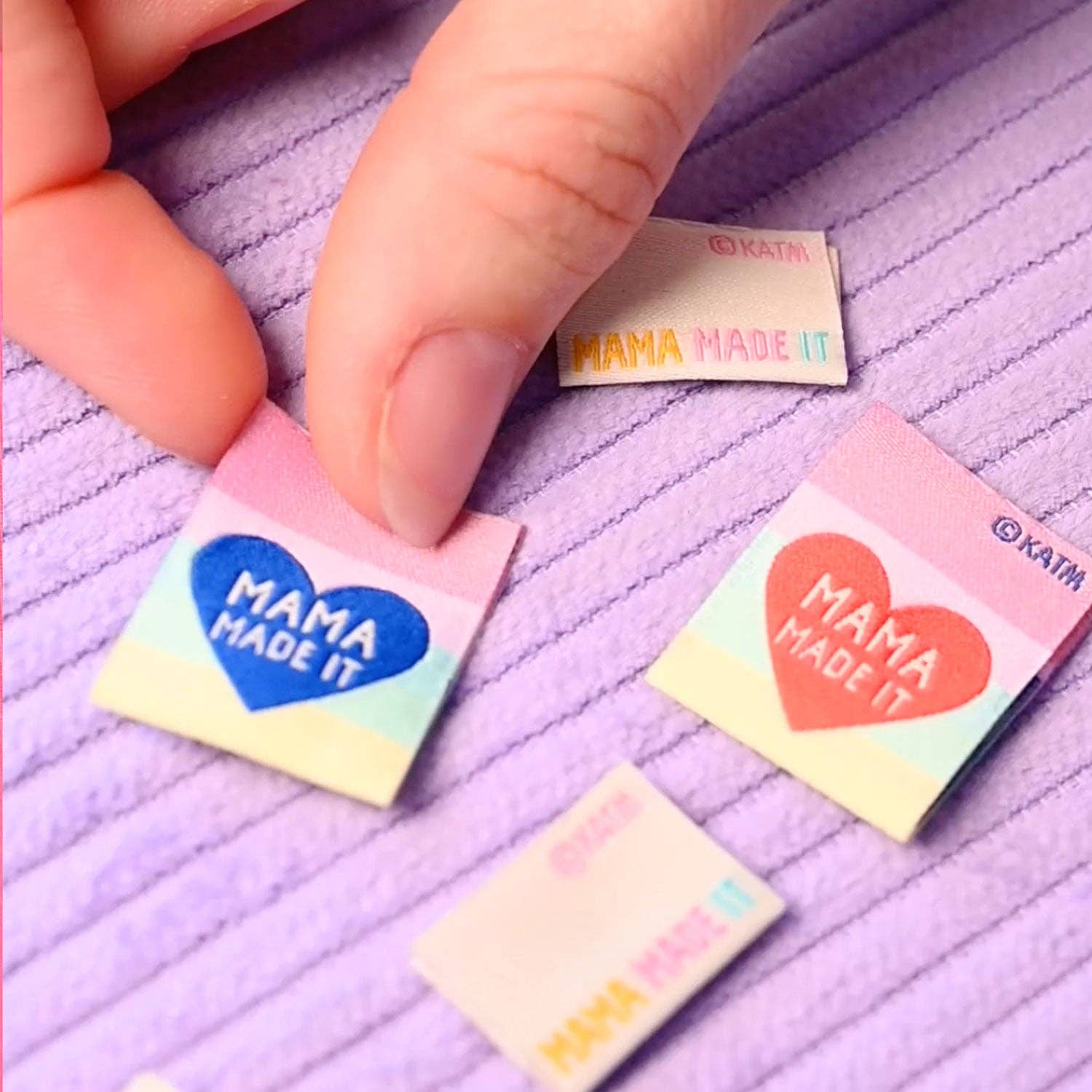 Mama Made It Woven Labels // Kylie + the Machine