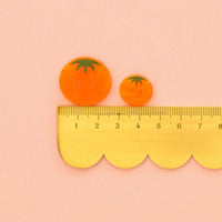 Orange Heirloom Tomato Small 5/8" Buttons