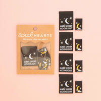 Made Under Moonlight Woven Labels by Sarah Hearts
