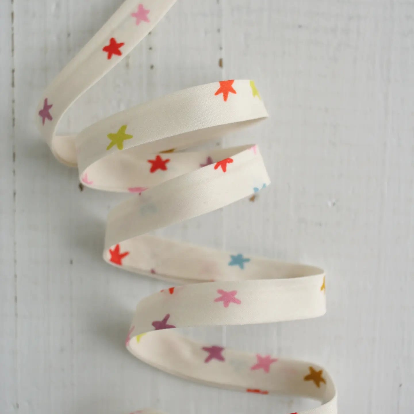 1/2" Double Fold Bias Binding // Starry Multi // Bessie Pearl