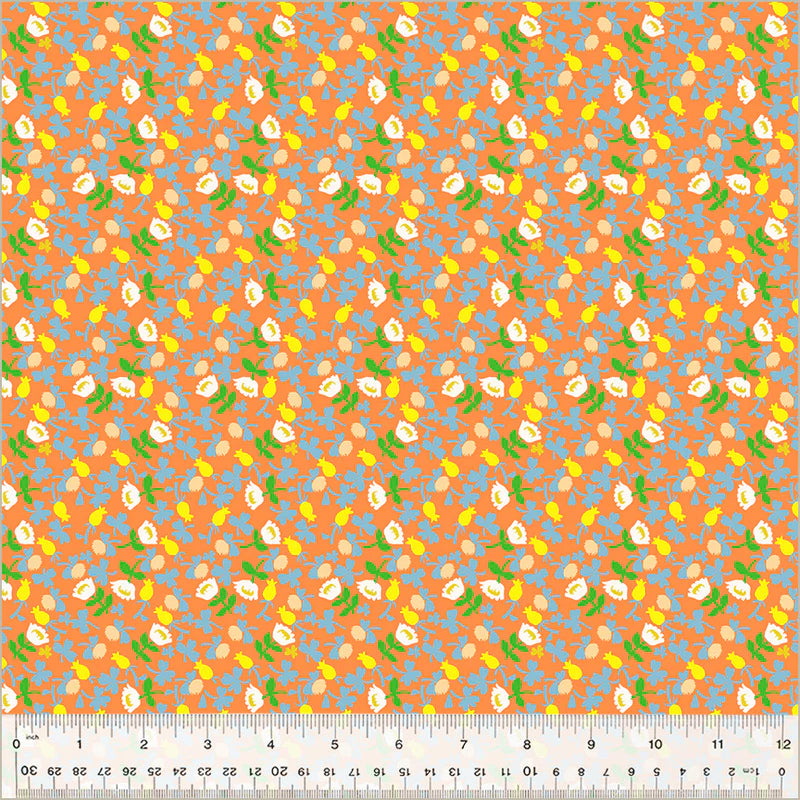 Studio Edit // Calico - Orange // Heather Ross