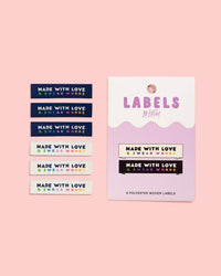 Made With Love & Swear Words Woven Labels // Kylie + the Machine