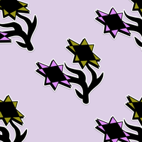 Y2K Flower Sticker
