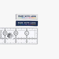 Made With Love & Swear Words Woven Labels // Kylie + the Machine