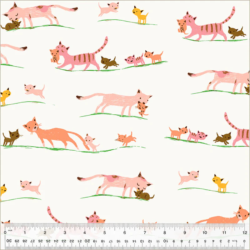 Heather Ross Favorites // Marching Cats // Heather Ross