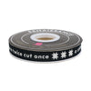 5/8" Catnap - Measure Twice in Black Ribbon // Alexia Abegg // Renaissance Ribbons