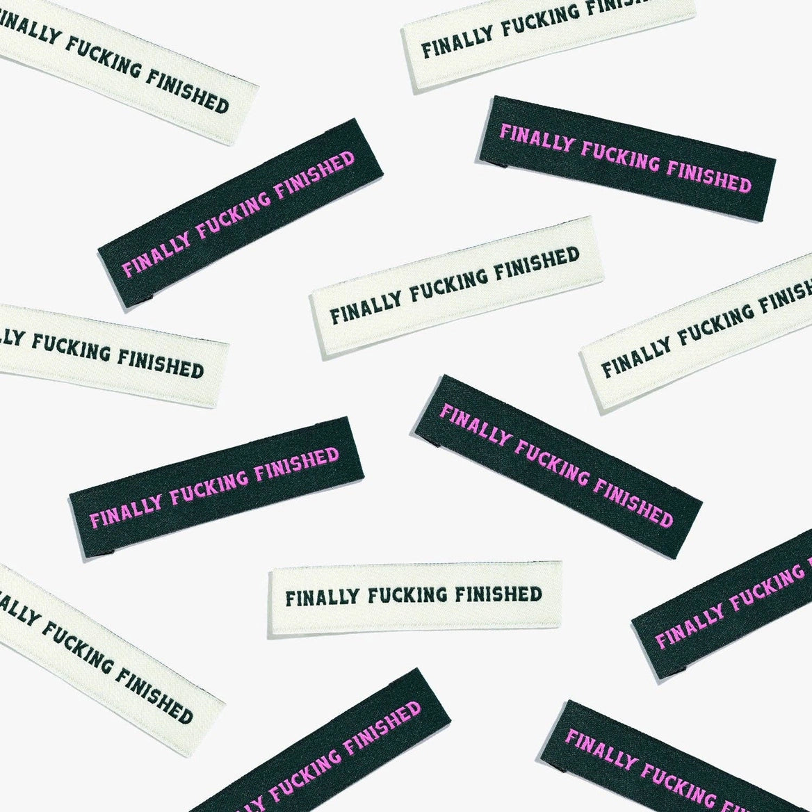 Finally F*cking Finished Labels by Kylie & The Machine