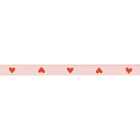3/8" Hearts in Red // Melody Miller