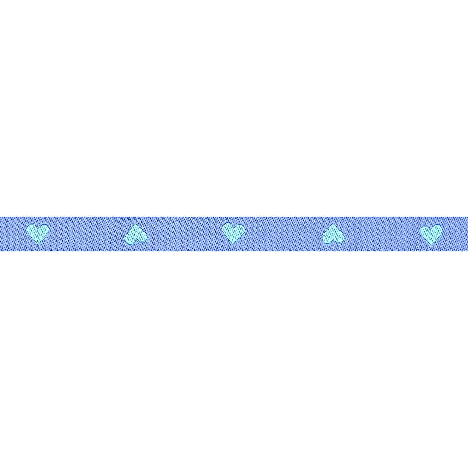 3/8" Hearts in Turquoise // Melody Miller