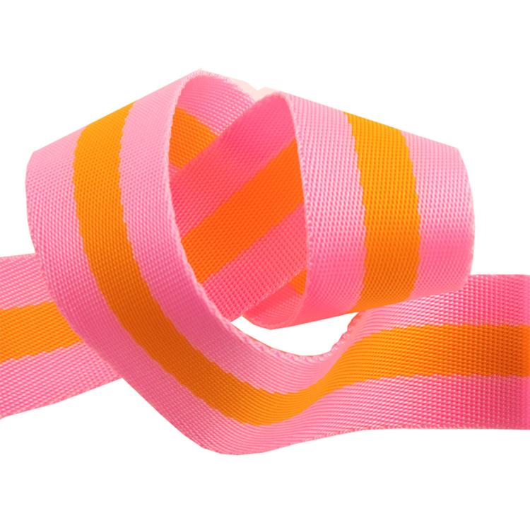 1 1/2" Webbing // Pink & Orange // Tula Pink