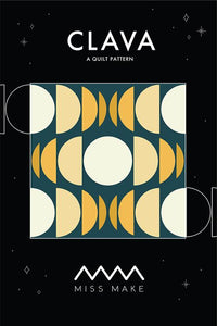 CLAVA Quilt Pattern // Miss Make