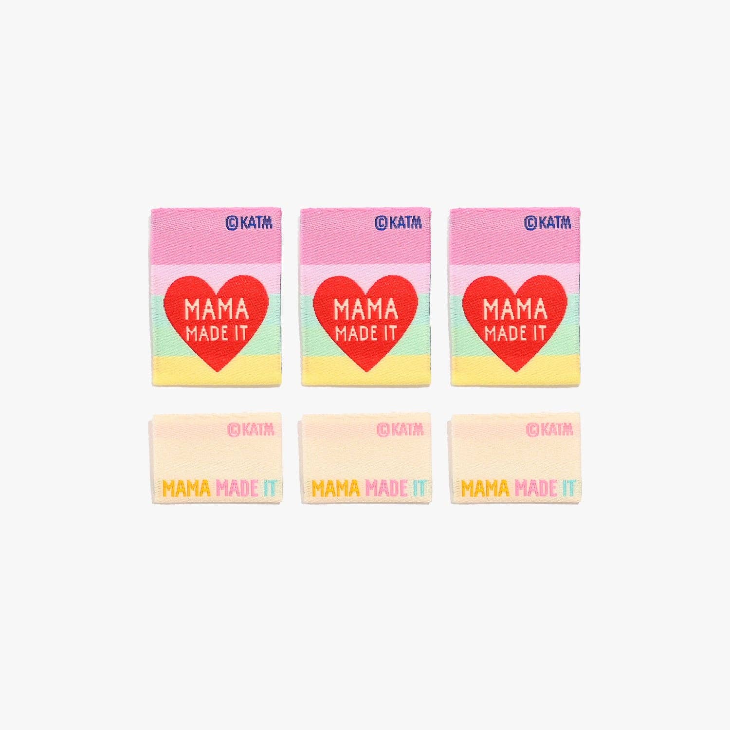 Mama Made It Woven Labels // Kylie + the Machine