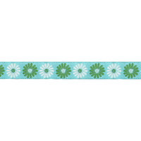 5/8"  Vintage Flower in Turquoise // Melody Miller