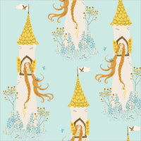 Heather Ross Favorites // Rapunzel - Aqua // Heather Ross