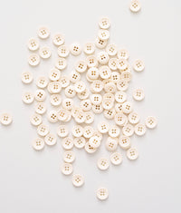 Cream Puff Mini Retro Buttons // Matchy Matchy Sewing Club