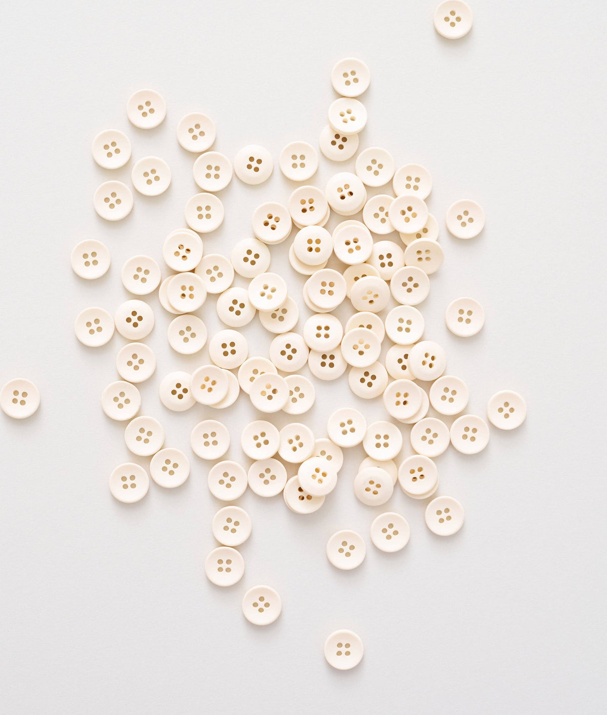Cream Puff Mini Retro Buttons // Matchy Matchy Sewing Club