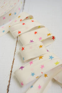 2.5" Bias Quilt Binding // Starry Multi // Bessie Pearl