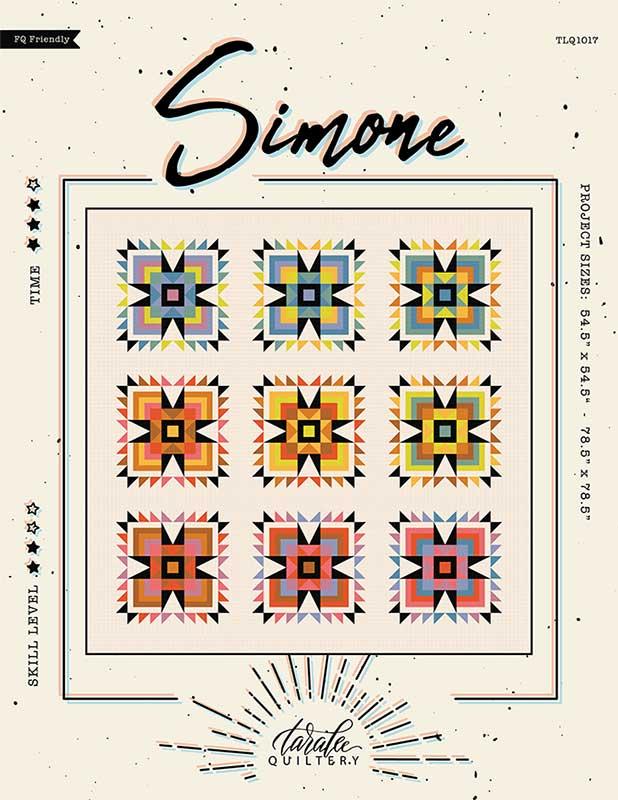 Simone Quilt Pattern // Taralee Quiltery