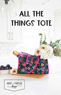 All the Things Tote Pattern // Knot & Thread