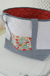 2.5" Bias Quilt Binding // Chambray Indigo
