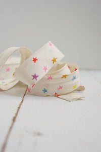2.5" Bias Quilt Binding // Starry Multi // Bessie Pearl