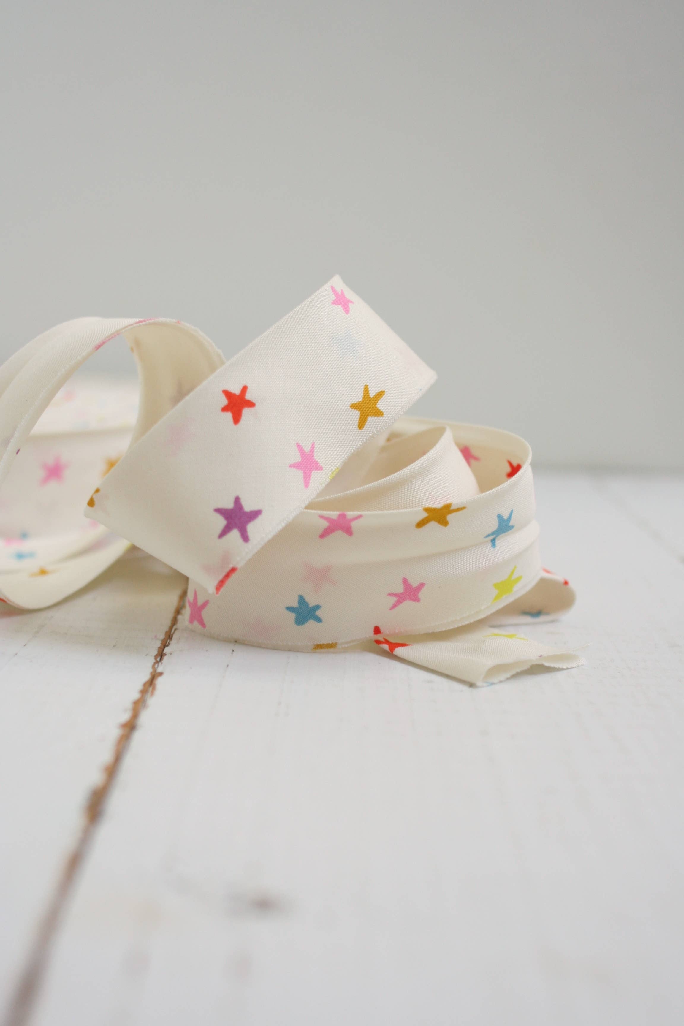 2.5" Bias Quilt Binding // Starry Multi // Bessie Pearl