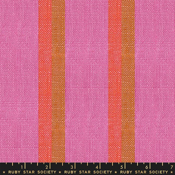 Jolie Toweling // Apron Stripe - Pink // Alexia Abegg