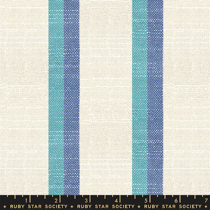 Jolie Toweling // Apron Stripe - Blue // Alexia Abegg