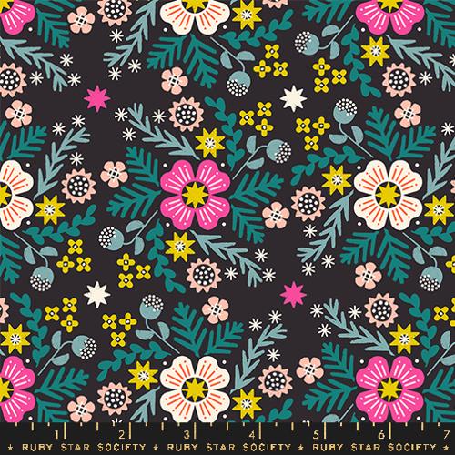 PRE-ORDER Pivot // Wildflowers - Soft Black // Rashida Coleman-Hale