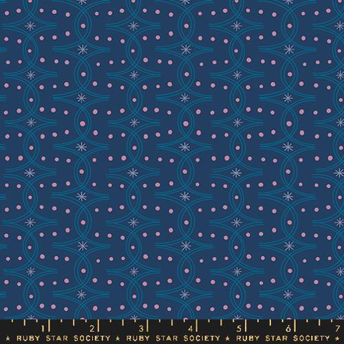 1/2 YARD Endpaper // Bluebell // Jen Hewett