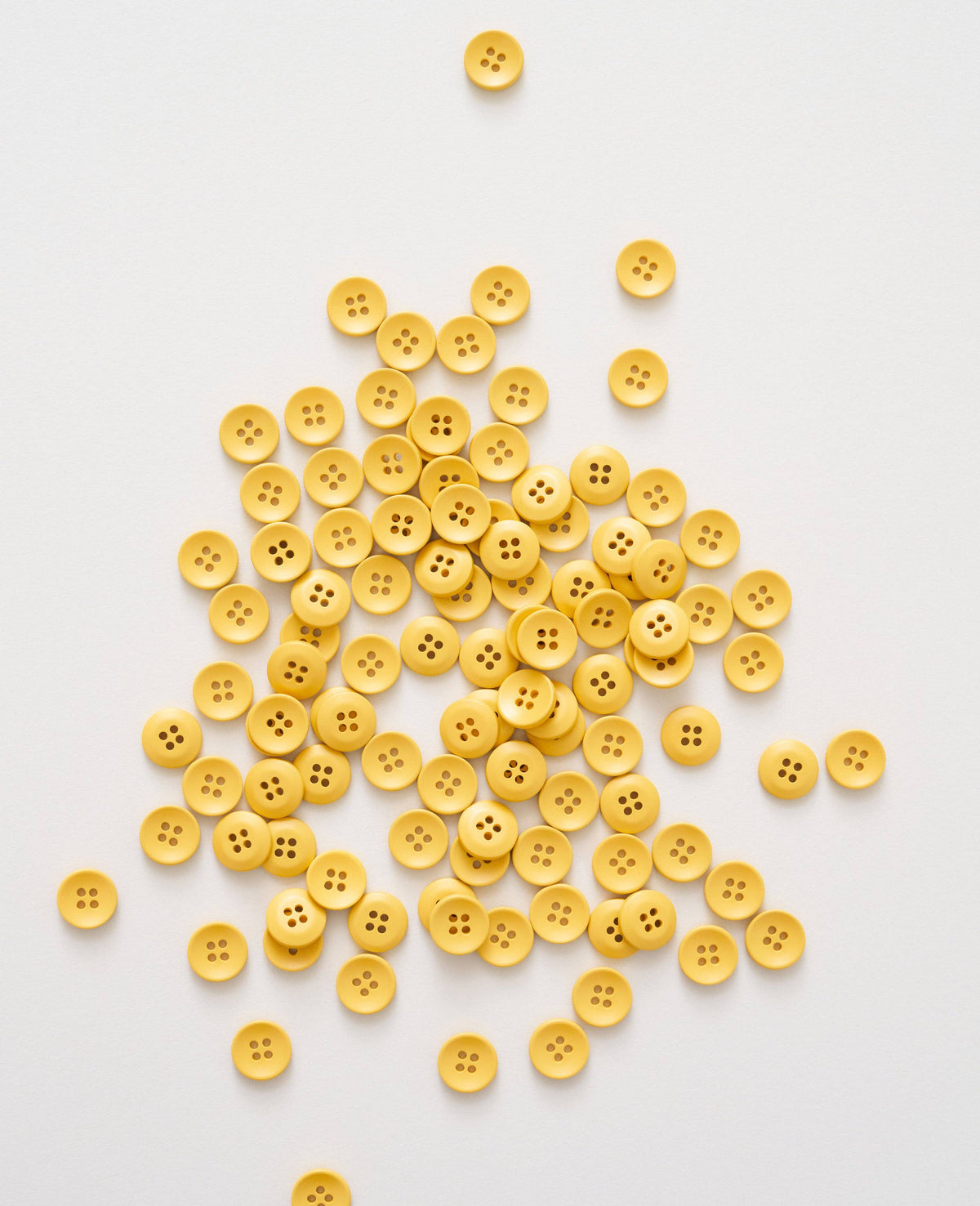 Mustard Mini Retro Buttons // Matchy Matchy Sewing Club